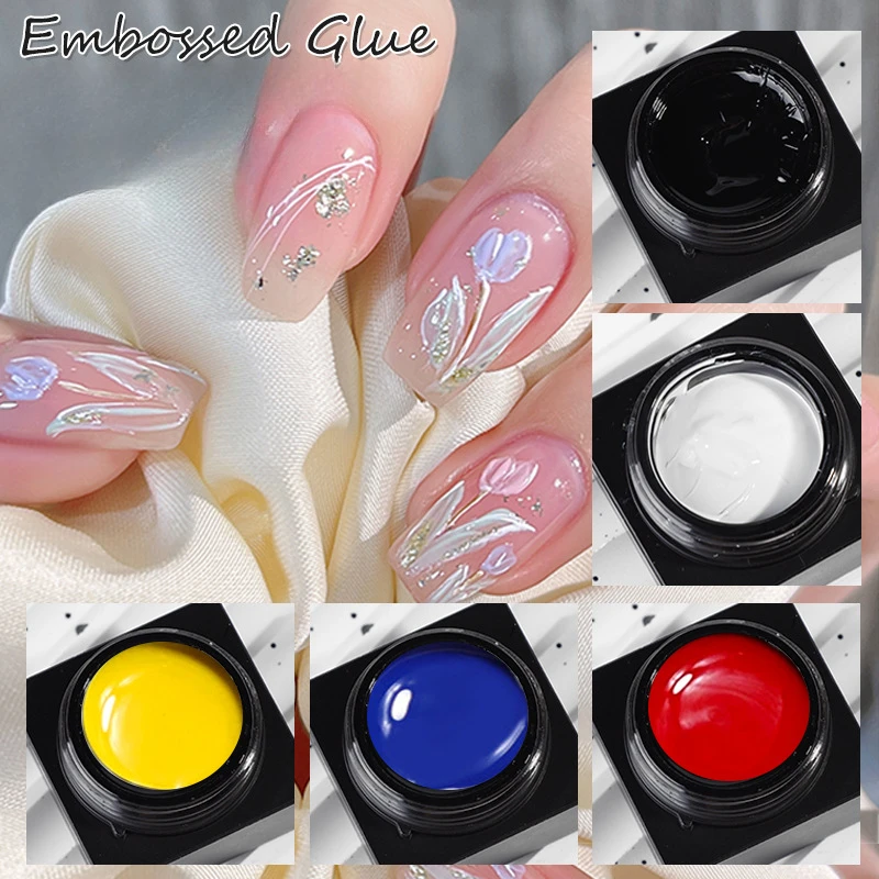 5g Nail Gypsum Gel No-wash Nail Polish Gravel Sand Carving Builder Varnish Lacquer 3D Embossed Drawing Glue DIY Nail Art Supplie
5g Nail Gypsum Gel No-wash Nail Polish Gravel Sand Carving Builder Varnish Lacquer 3D Embossed Drawing Glue DIY Nail Art Supplie