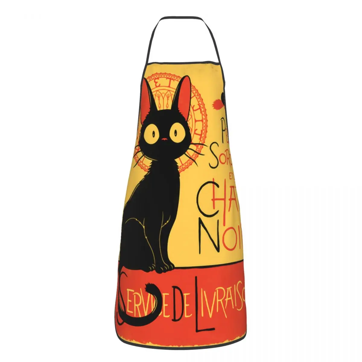 Kiki's Delivery Service Japanese Anime Harajuku Jiji Cat Apron Unisex Printed Garden Bib Cuisine Cooking Pinafore
Kiki's Delivery Service Japanese Anime Harajuku Jiji Cat Apron Unisex Printed Garden Bib Cuisine Cooking Pinafore