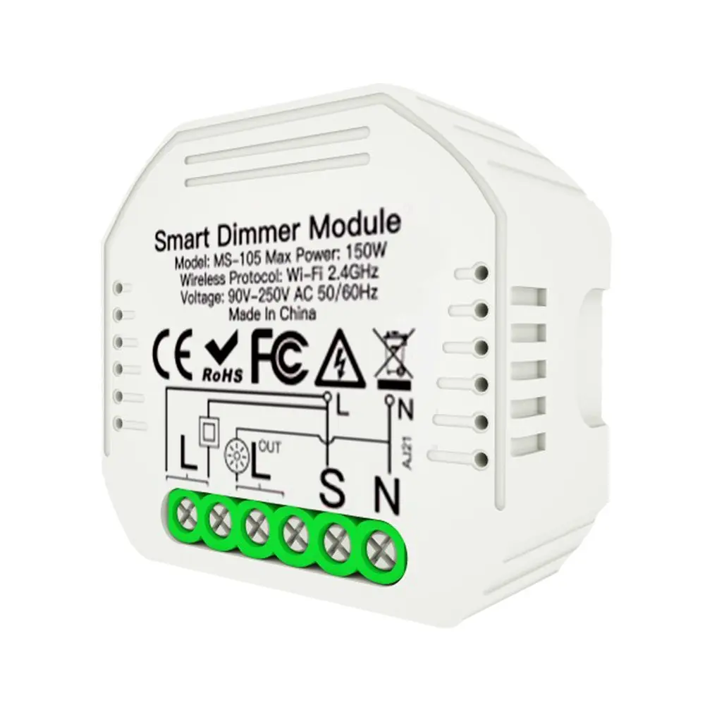 Умный переключатель света Wi-Fi Smart Life/Tuya APP Remote Control 1/2 Way Switch, работает с Alexa Echo Google Home DIY
Умный переключатель света Wi-Fi Smart Life/Tuya APP Remote Control 1/2 Way Switch, работает с Alexa Echo Google Home DIY