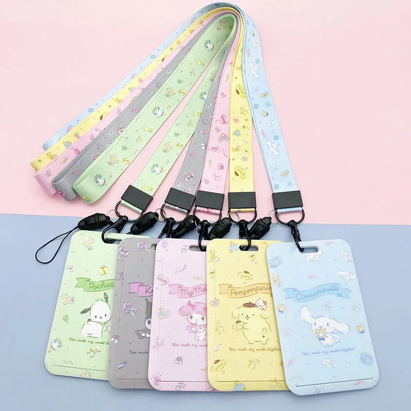 Kawaii Sanrio Card Holder Cinnamoroll Kuromi My Melody Anime Keychain Pendant Cute Card Holder Plastic Lanyard Christmas Gift
Kawaii Sanrio Card Holder Cinnamoroll Kuromi My Melody Anime Keychain Pendant Cute Card Holder Plastic Lanyard Christmas Gift