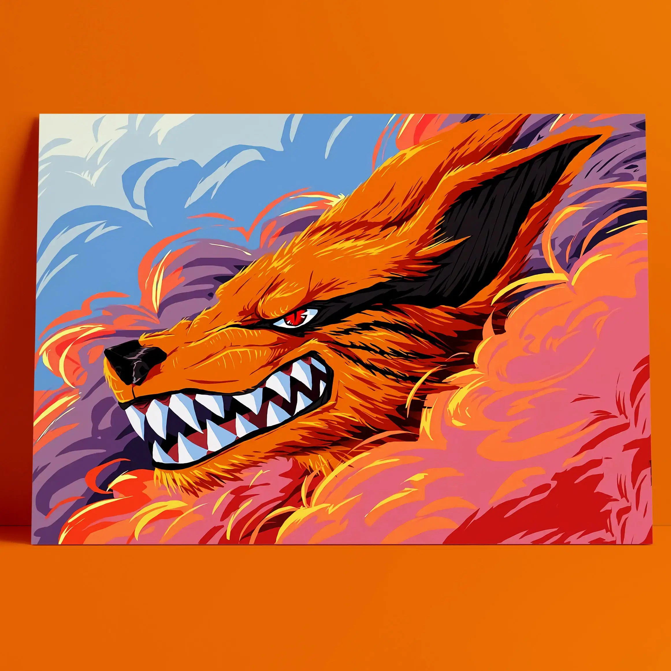 Naruto Anime Poster Kyuubi Character Close Up Of Head Canvas Printed Painting Modular Aesthetic Boy Bedroom Home Decor Art Wall
Naruto Anime Poster Kyuubi Character Close Up Of Head Canvas Printed Painting Modular Aesthetic Boy Bedroom Home Decor Art Wall