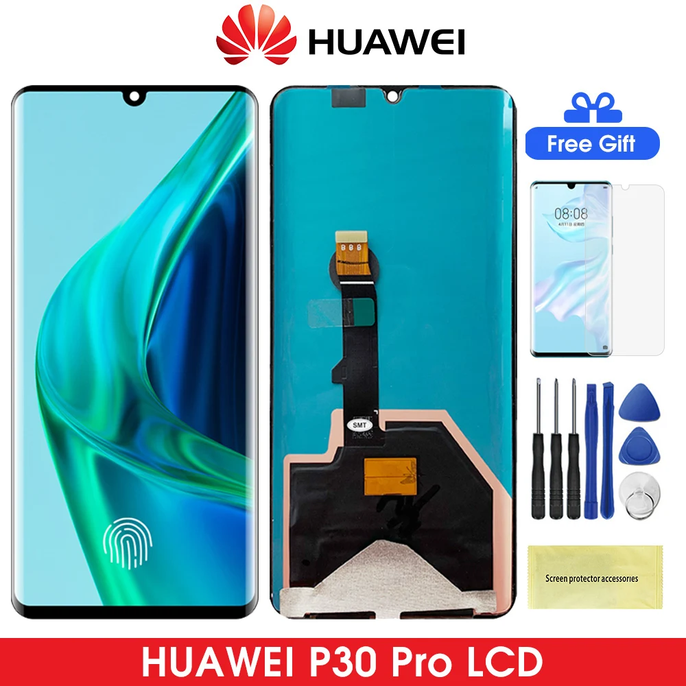 Сменный экран 6,47 "P30 Pro, для Huawei P30 Pro, зеркальный ЖК-дисплей, цифровой сенсорный экран с рамкой в сборе
Сменный экран 6,47 "P30 Pro, для Huawei P30 Pro, зеркальный ЖК-дисплей, цифровой сенсорный экран с рамкой в сборе