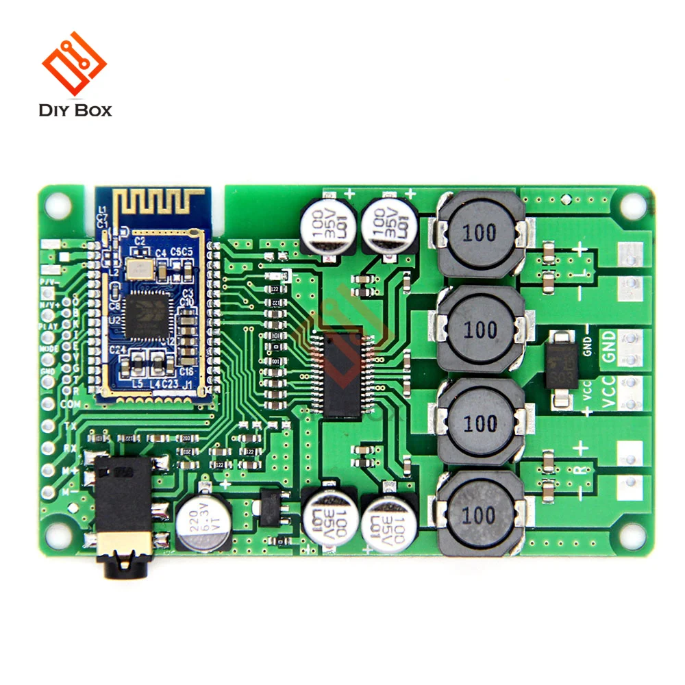 For Bluetooth 5.0 Power Amplifier Board 2x15W/10W Support AUX Audio Input Support Change Name And Password
For Bluetooth 5.0 Power Amplifier Board 2x15W/10W Support AUX Audio Input Support Change Name And Password