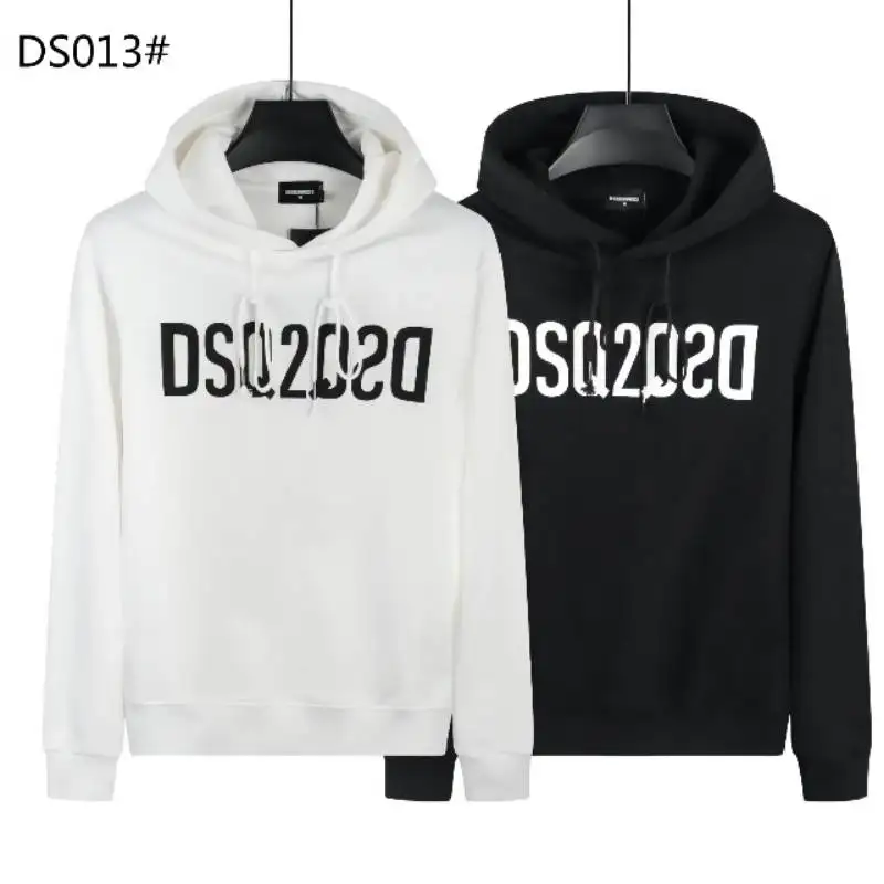 DSQUARED2 Men's Long Sleeve Hooded Spring Autumn Pullover Simple Round Neck Clothing Slim Casual Loose DS013
DSQUARED2 Men's Long Sleeve Hooded Spring Autumn Pullover Simple Round Neck Clothing Slim Casual Loose DS013