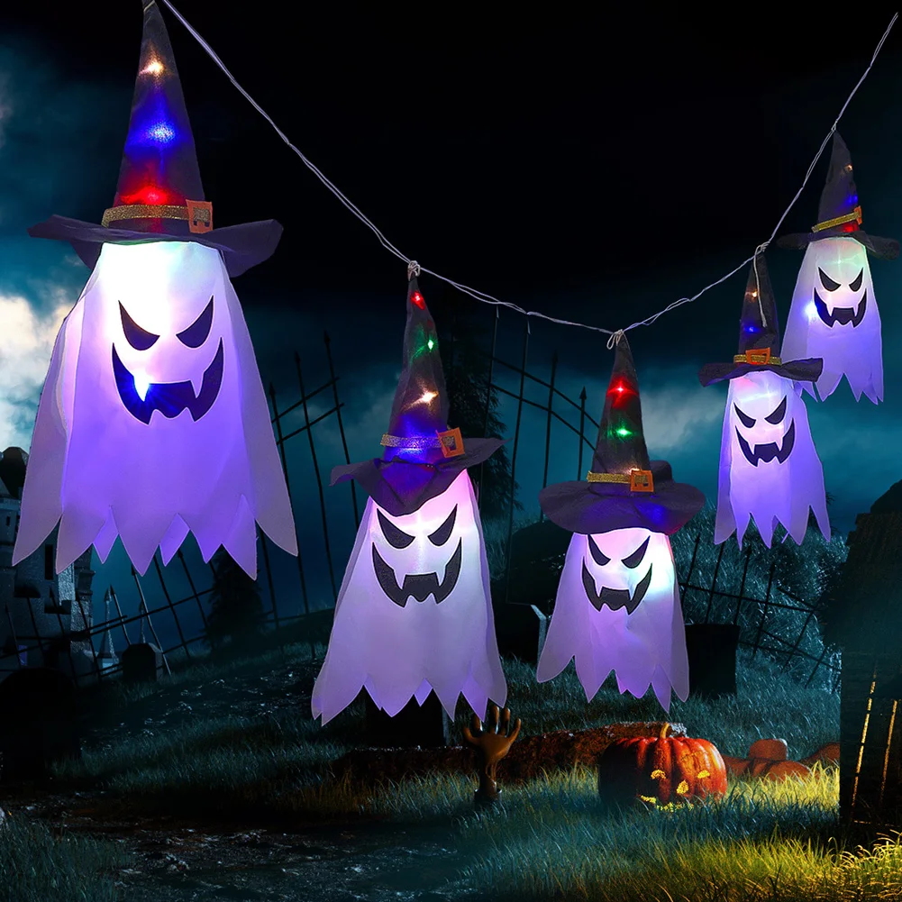 5 Pcs Halloween LED Constant Light String Hanging Pumpkin Hat Lamp Prop Ornaments 45cmx20cm Halloween LED Light Decoration
5 Pcs Halloween LED Constant Light String Hanging Pumpkin Hat Lamp Prop Ornaments 45cmx20cm Halloween LED Light Decoration