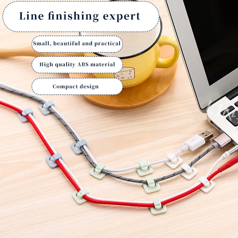 18Pcs/lot Fixed Wire Clip Wall Fixing Stickers Self-adhesive Mini Wire Organizing Clip Network Data Cable Organizer Single Hook
18Pcs/lot Fixed Wire Clip Wall Fixing Stickers Self-adhesive Mini Wire Organizing Clip Network Data Cable Organizer Single Hook
