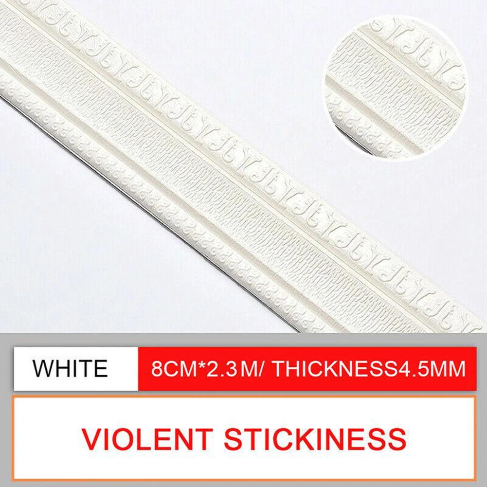2.3M Skirting Waist Line Foam Wall Stickers Adhesive Background Decorative Border Line Anti-collision 3d Pattern Sticker For Kid
2.3M Skirting Waist Line Foam Wall Stickers Adhesive Background Decorative Border Line Anti-collision 3d Pattern Sticker For Kid