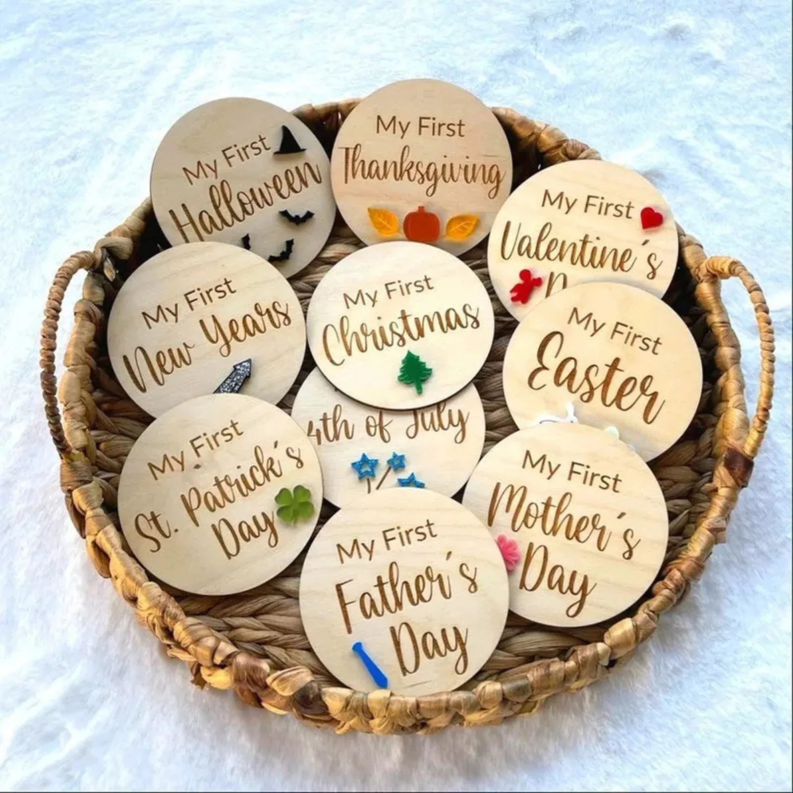 Baby Milestone Sign Set Wooden Baby Festive Photography Props Important Baby Milestones Props Cards New 2023
Baby Milestone Sign Set Wooden Baby Festive Photography Props Important Baby Milestones Props Cards New 2023