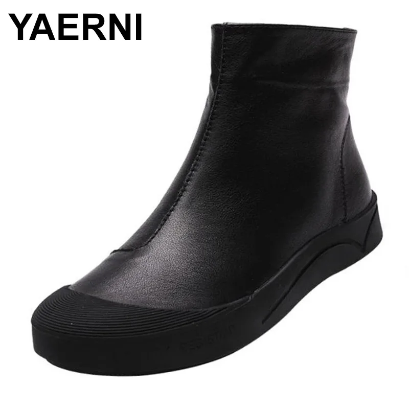 2023 Large Size Genuine Leather Retro Platform Soft Women Boots Winter Warm Zipper Plush Motorcycle Booties Ankle Shoes
2023 Large Size Genuine Leather Retro Platform Soft Women Boots Winter Warm Zipper Plush Motorcycle Booties Ankle Shoes