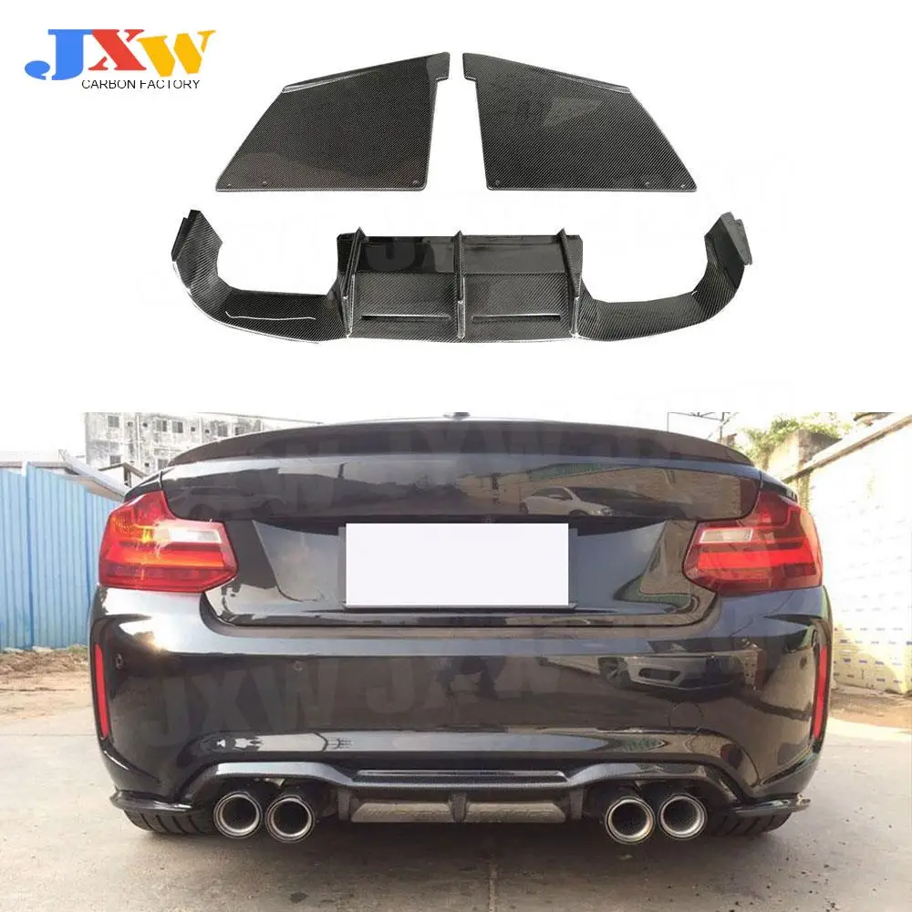 Carbon Fiber Diffuser For BMW 2 Series F87 M2 Base Coupe Competitive 2016-2019 Car Rear Bumper Diffuser Lip Spoiler
Carbon Fiber Diffuser For BMW 2 Series F87 M2 Base Coupe Competitive 2016-2019 Car Rear Bumper Diffuser Lip Spoiler