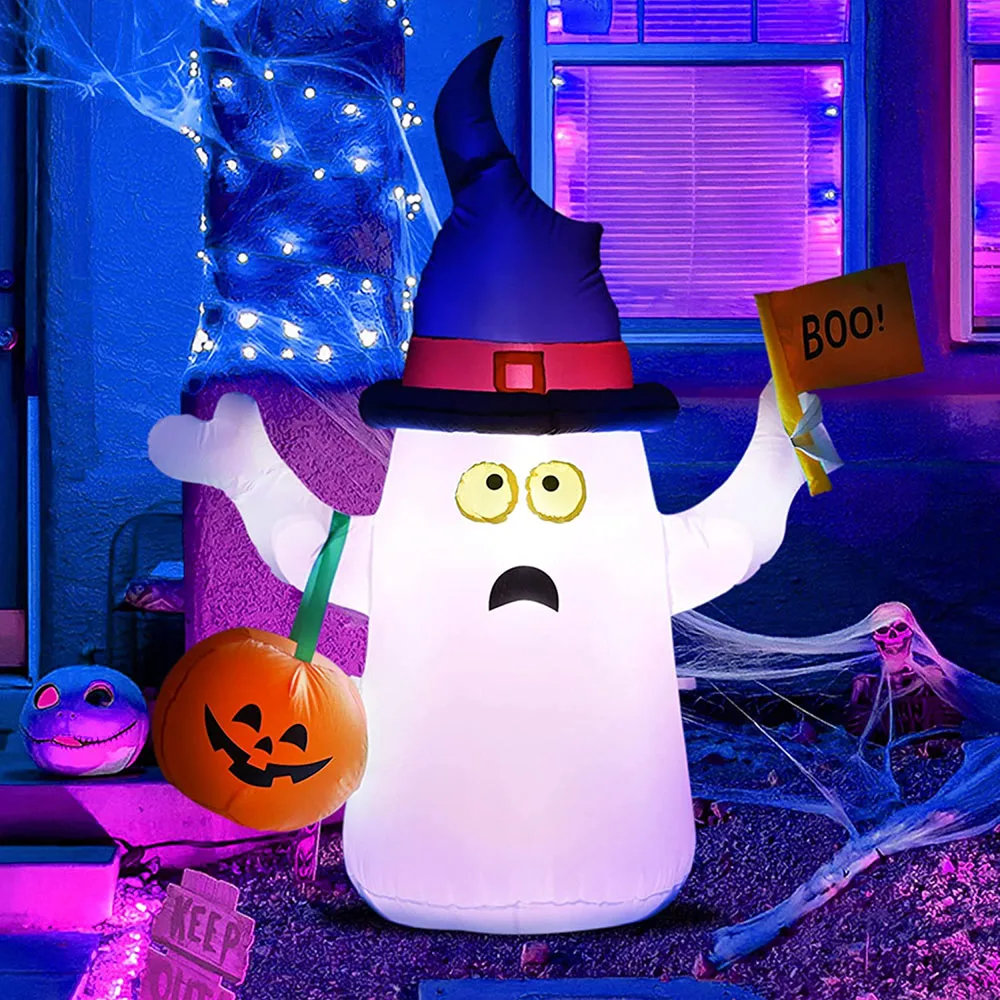 OurWarm 5x4ft Rotating Light Halloween Inflatable Blow Up Ghost Pumpkin Halloween Inflatable Outdoor Holiday Yard Decor 2022
OurWarm 5x4ft Rotating Light Halloween Inflatable Blow Up Ghost Pumpkin Halloween Inflatable Outdoor Holiday Yard Decor 2022