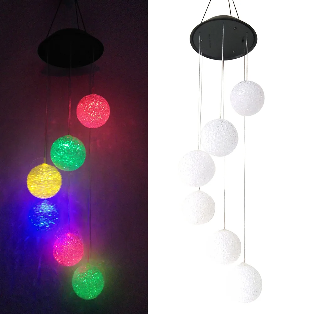 Round Wind Chimes Solar Mobile Wind Chime Color Changing Automatic Wind Lamp for Home Party Balcony Porch
Round Wind Chimes Solar Mobile Wind Chime Color Changing Automatic Wind Lamp for Home Party Balcony Porch