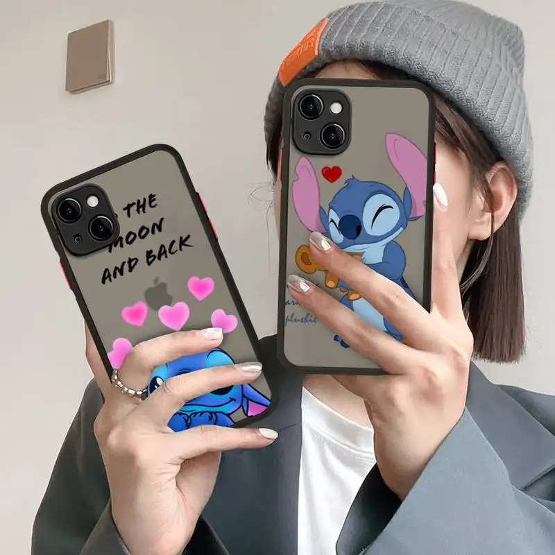 Bandai Stitch Phone Case for iPhone X XR XS 7 8 Plus 11 12 13 pro MAX 13mini Translucent Matte Case
Bandai Stitch Phone Case for iPhone X XR XS 7 8 Plus 11 12 13 pro MAX 13mini Translucent Matte Case