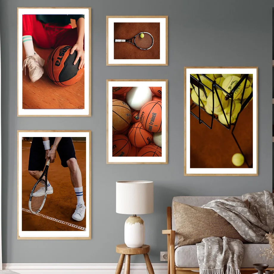 Tennis Basketball Streetball Sport Workout Wall Art Canvas Painting Nordic Posters And Prints Wall Picture For Living Room Decor
Tennis Basketball Streetball Sport Workout Wall Art Canvas Painting Nordic Posters And Prints Wall Picture For Living Room Decor