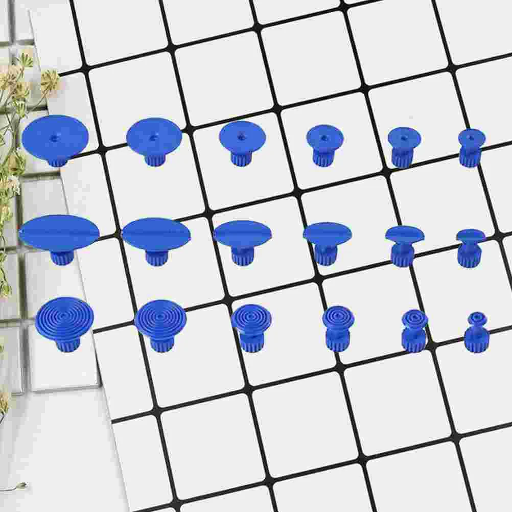 18Pcs Car Dent Repair Puller Sheet Metal Sag Repair Tool Gasket Special Chuck for Sheet Metal (Blue)
18Pcs Car Dent Repair Puller Sheet Metal Sag Repair Tool Gasket Special Chuck for Sheet Metal (Blue)