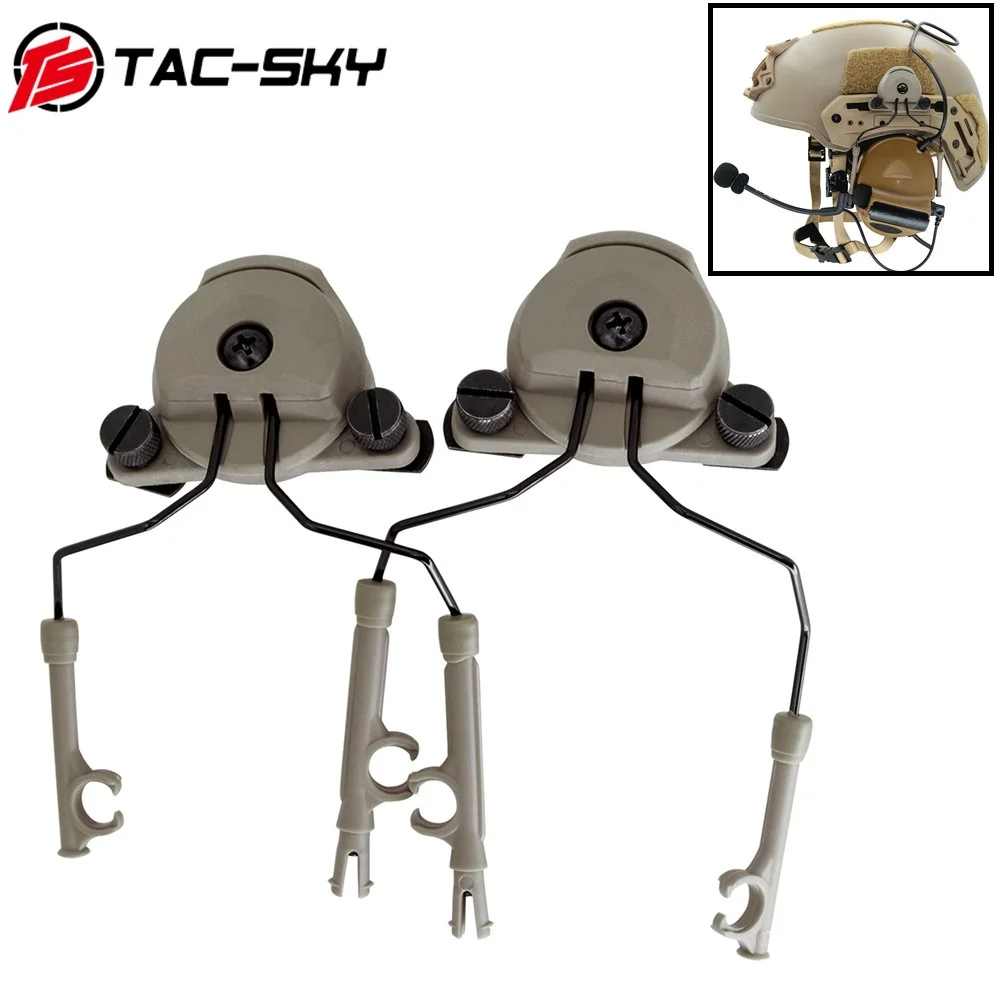 TS TAC-SKY Tactical Wendy EXFIL Helmet Rail Adapter COMTAC I II III Tactical Headset Compatible with Wendy Version 1.0 / 2.0
TS TAC-SKY Tactical Wendy EXFIL Helmet Rail Adapter COMTAC I II III Tactical Headset Compatible with Wendy Version 1.0 / 2.0