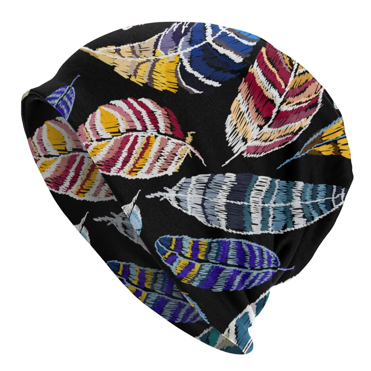 Colorful Feathers Traditional Folk Fashion Cap Cool Autumn Winter Skullies Beanies Hats Warm Multifunction Bonnet Knitting Hats
Colorful Feathers Traditional Folk Fashion Cap Cool Autumn Winter Skullies Beanies Hats Warm Multifunction Bonnet Knitting Hats