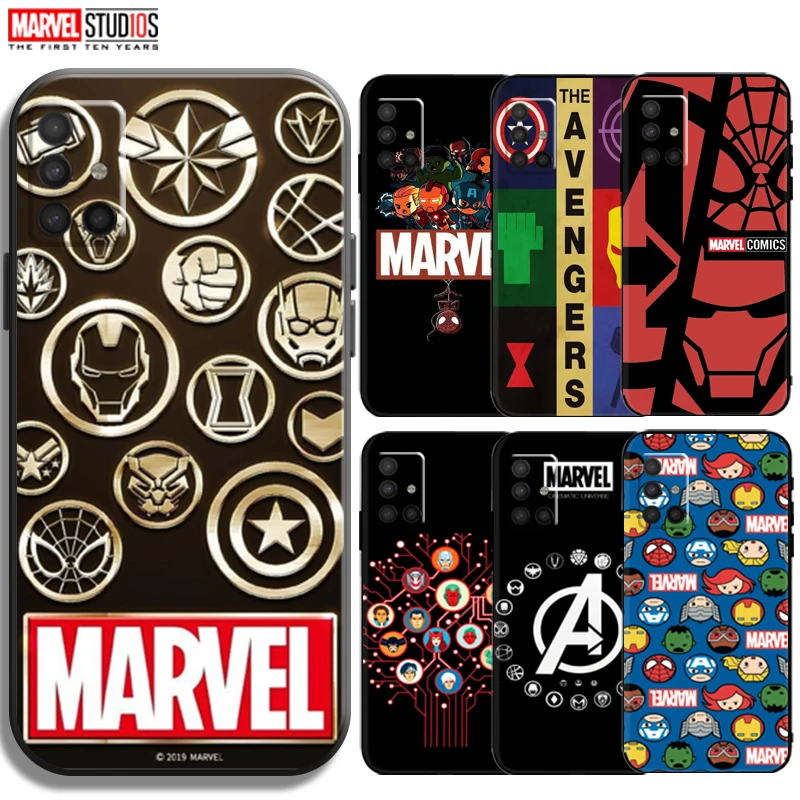 Marvel Avengers Logo Phone Case For Samsung Galaxy A51 5G 4G Black Back Silicone Cover Coque Ultra-Thin Funda Bumper
Marvel Avengers Logo Phone Case For Samsung Galaxy A51 5G 4G Black Back Silicone Cover Coque Ultra-Thin Funda Bumper