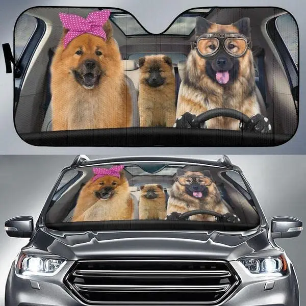 Funny Eurasier Driving Headband and Eyeglasses Dog Family Summer Car Sunshade, Eurasier Car Window Sun Cover, Car Windshield Dur
Funny Eurasier Driving Headband and Eyeglasses Dog Family Summer Car Sunshade, Eurasier Car Window Sun Cover, Car Windshield Dur
