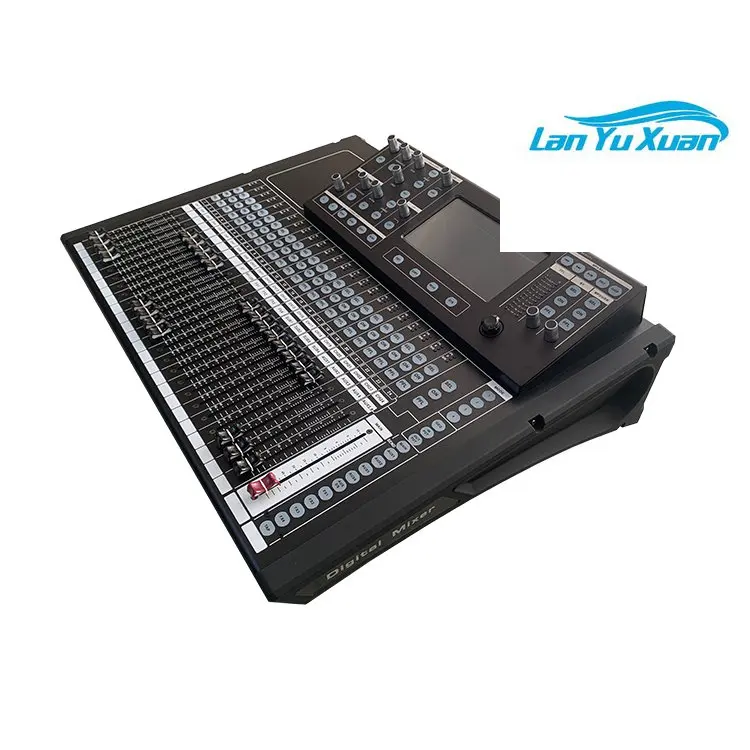 

T-24 24 Channel Blueteeth Mixer 24 Bit DSP Digital Effect Sound Mixing Console Equipment USB 48V DJ Mixing Studio Equipment