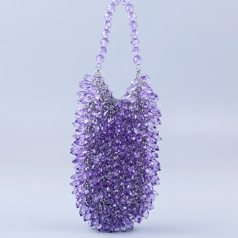 Fashion Transparent Acrylic Crystal Handbag Luxury Design 2023 New Handmade Eaded Handbag Female Evening Bag Party Clutches
Fashion Transparent Acrylic Crystal Handbag Luxury Design 2023 New Handmade Eaded Handbag Female Evening Bag Party Clutches