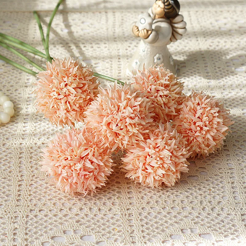 Artificial Flowers Vase for Home Room Decor Christmas Bride Bouquet Wreath Silk Hydrangea Ball Chrysanthemum Wedding Accessories
Artificial Flowers Vase for Home Room Decor Christmas Bride Bouquet Wreath Silk Hydrangea Ball Chrysanthemum Wedding Accessories