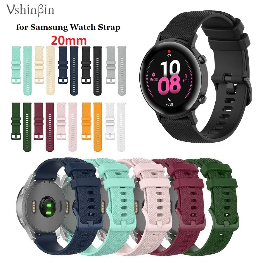 Ремешок силиконовый для наручных смарт-часов, быстросъемный браслет для Samsung Galaxy Watch 3 41 мм Active 2 40 мм 44 мм 46 мм 42 мм 20 мм, 10 шт.
Ремешок силиконовый для наручных смарт-часов, быстросъемный браслет для Samsung Galaxy Watch 3 41 мм Active 2 40 мм 44 мм 46 мм 42 мм 20 мм, 10 шт.