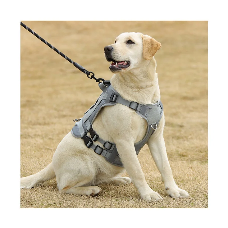S/M/L Pet Harness Oxford Fabric Adjustable Military Tactical Dog Harness Safety Vest With Handle Dog Clothes For Large Dogs
S/M/L Pet Harness Oxford Fabric Adjustable Military Tactical Dog Harness Safety Vest With Handle Dog Clothes For Large Dogs