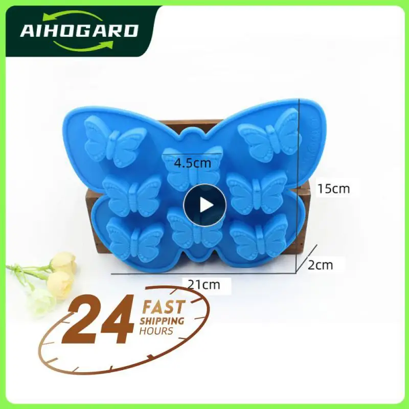 1~10PCS Butterfly Cake Mold Silicone Chocolate Candy Baking Molds Butterfly Shape Tray for Baking Cake Soap Bread 
1~10PCS Butterfly Cake Mold Silicone Chocolate Candy Baking Molds Butterfly Shape Tray for Baking Cake Soap Bread