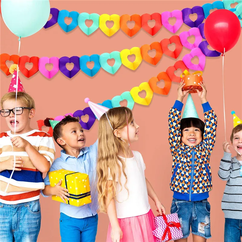 2.5M Love bow tie Paper Birthday Bunting Banners Wall Hanging Banner Party Garland Wedding Paper Craft Pull Flower Banner Decor
2.5M Love bow tie Paper Birthday Bunting Banners Wall Hanging Banner Party Garland Wedding Paper Craft Pull Flower Banner Decor