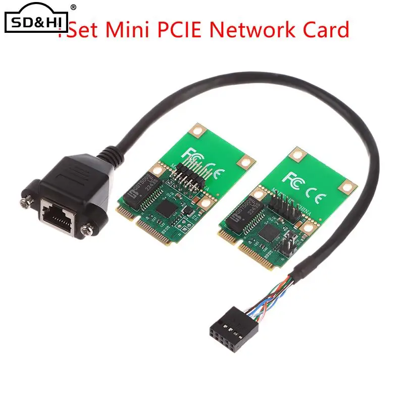 

1 компл. Мини PCI-E сетевая карта 1000 Мбит/с Gigabit Ethernet RJ45 LAN сетевой адаптер Встроенный проводной LAN высокое качество