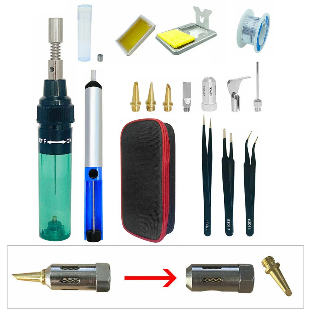 Gas Blow Torch Soldering Butane Cordless Welding Pen 155mm Length Burner Gas Solder Iron 8ML Up To 1300 Degrees Welding Tools
Gas Blow Torch Soldering Butane Cordless Welding Pen 155mm Length Burner Gas Solder Iron 8ML Up To 1300 Degrees Welding Tools