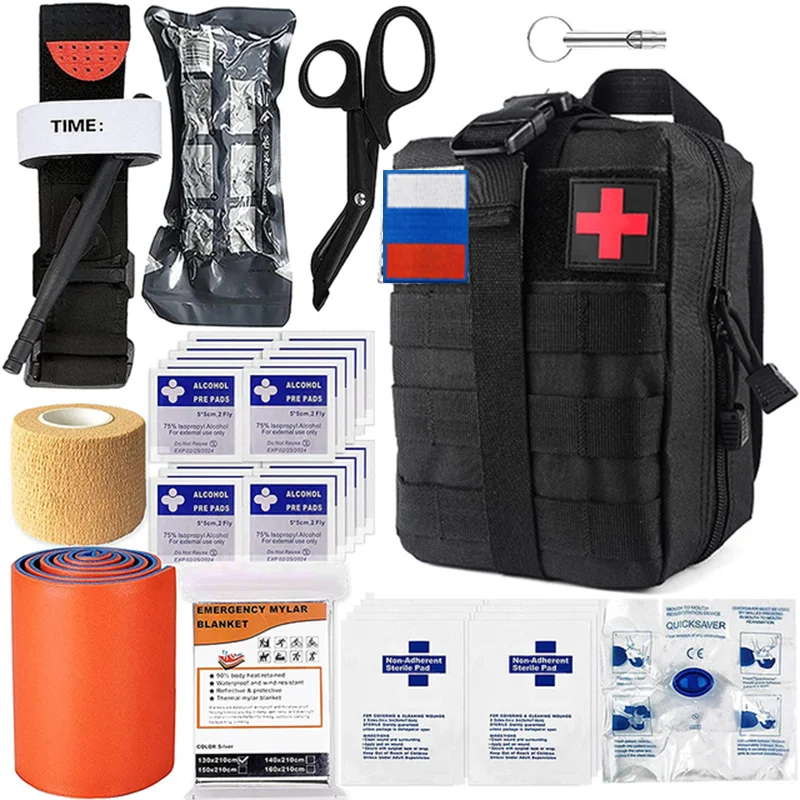 Outdoor Survival Gear Molle Bag Medical Emergency Survival First Aid Kit Military Tactical Tourniquet Israel Bandage Camping
Outdoor Survival Gear Molle Bag Medical Emergency Survival First Aid Kit Military Tactical Tourniquet Israel Bandage Camping