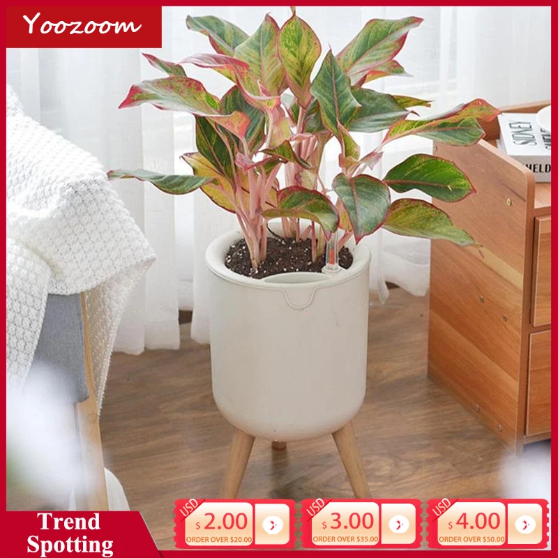 Plant Stands Indoor Automatic Watering Flower Pots Plant Pot Holder Interior Flower Shelf Self-Watering Basin For Morden Home
Plant Stands Indoor Automatic Watering Flower Pots Plant Pot Holder Interior Flower Shelf Self-Watering Basin For Morden Home