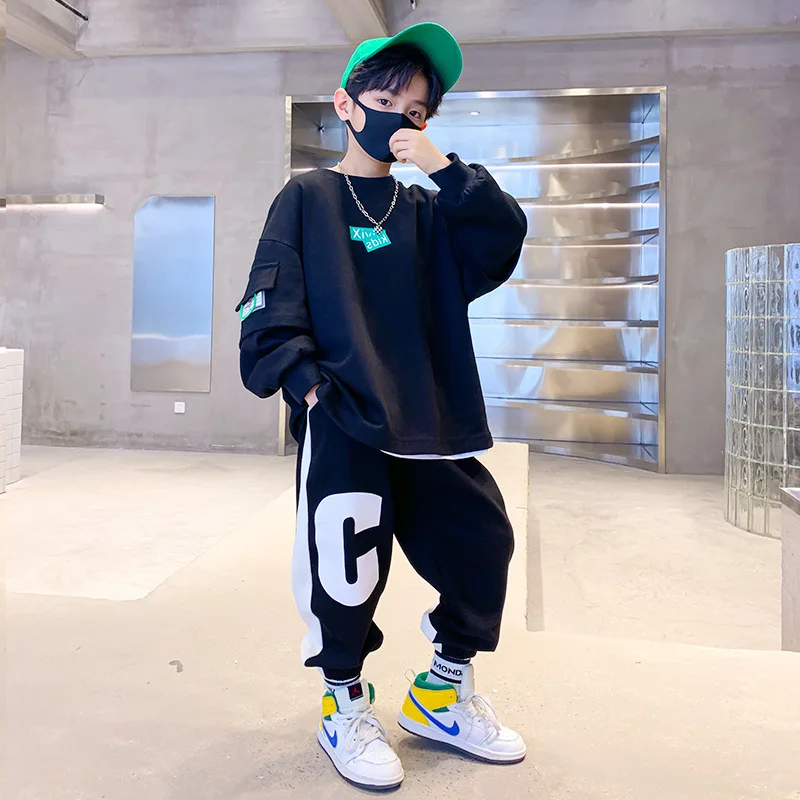 2022 New Teen Boys Clothes Set Kids Tracksuit Cotton Hoodies Tops +Sports Pants Children Clothing Boy Sportswear 4 6 8 10 12 Yrs
2022 New Teen Boys Clothes Set Kids Tracksuit Cotton Hoodies Tops +Sports Pants Children Clothing Boy Sportswear 4 6 8 10 12 Yrs
