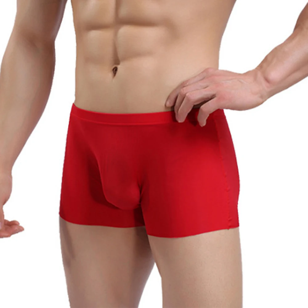 Mens Pouch Boxers Seamless Briefs New Ultra-Thin Sheer See-Through Underwear Trunks Breathable Men Underwear Bikini Plus Size
Mens Pouch Boxers Seamless Briefs New Ultra-Thin Sheer See-Through Underwear Trunks Breathable Men Underwear Bikini Plus Size