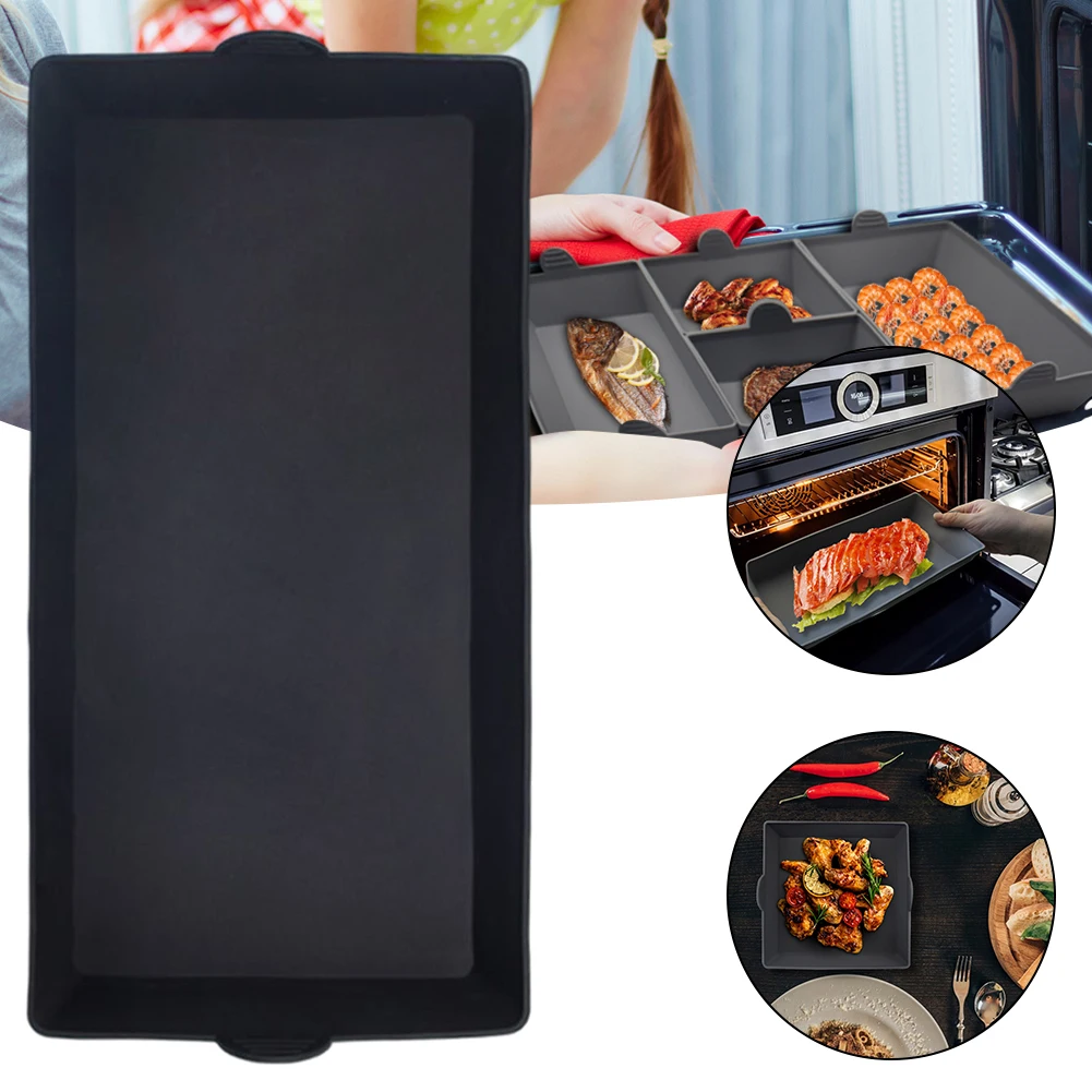 Silicone Baking Pan Divider Multipurpose Non-stick Bakeware Pizza Cake Plate Kitchen Baking Tools Diy Pie Pan Kitchen Accessorie
Silicone Baking Pan Divider Multipurpose Non-stick Bakeware Pizza Cake Plate Kitchen Baking Tools Diy Pie Pan Kitchen Accessorie