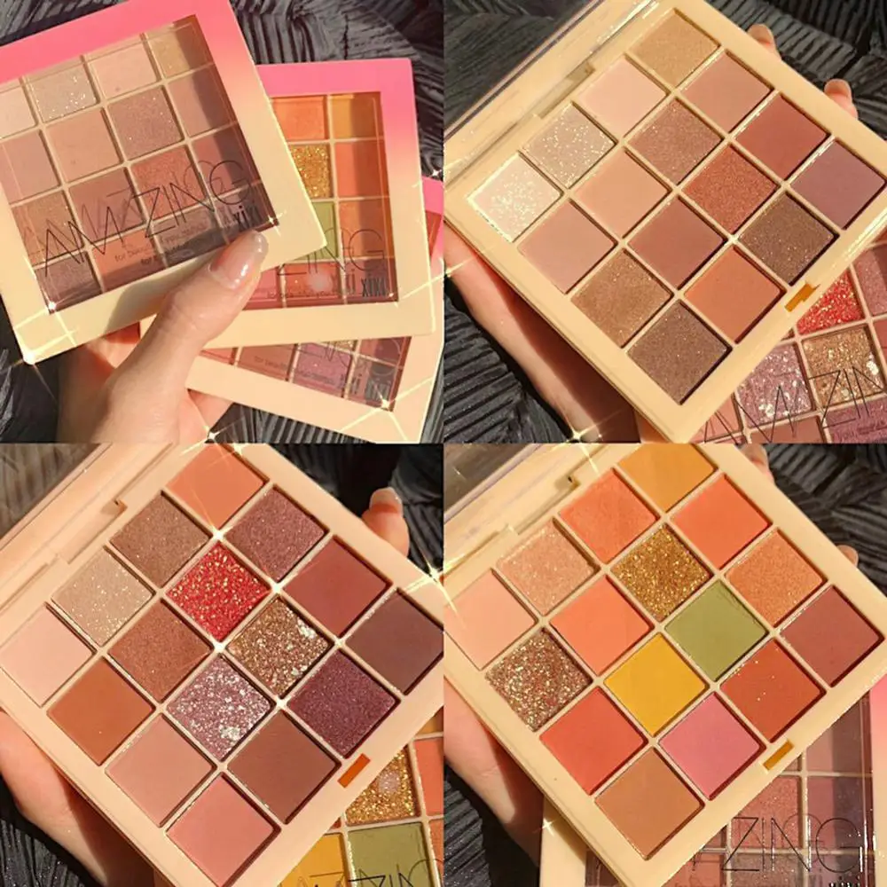 16 Color Glitter Matte Eyeshadow Palette Shimmer Shine Sequins Colorful Eyeshadow Palette Shiny Eye Shadow Eye Pigments Makeup
16 Color Glitter Matte Eyeshadow Palette Shimmer Shine Sequins Colorful Eyeshadow Palette Shiny Eye Shadow Eye Pigments Makeup