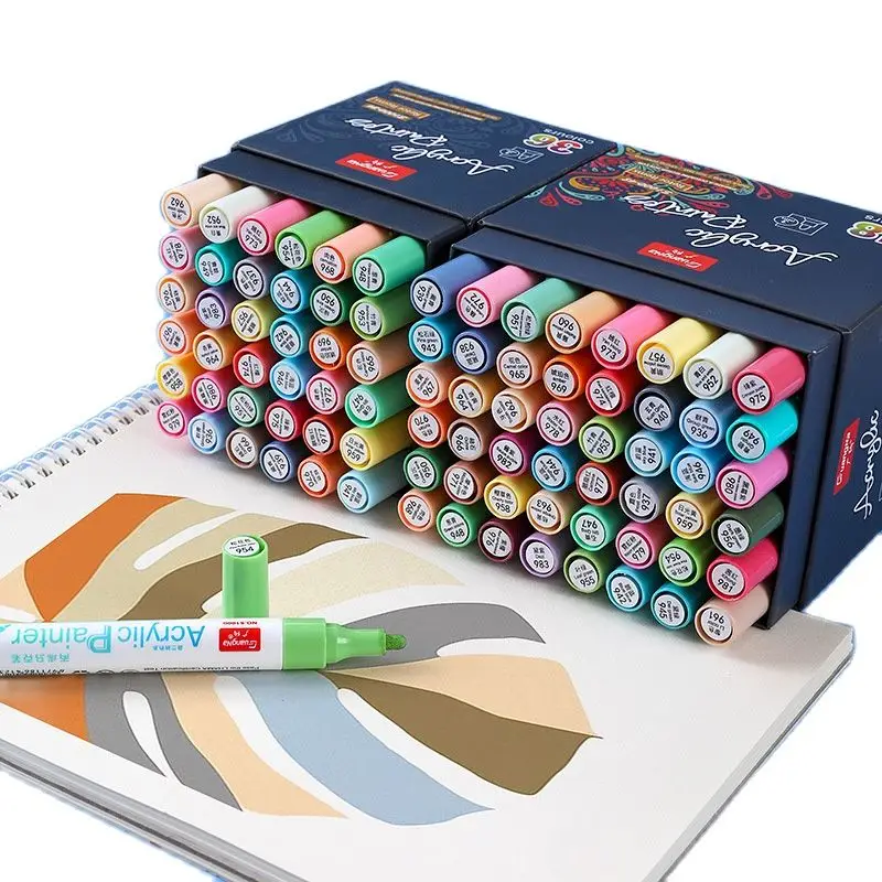 12/24/36 Color Acrylic Marker Pen Set Morandi Color Student Art Hand-painted DIY Paint Pen Art Supplies Stationery
12/24/36 Color Acrylic Marker Pen Set Morandi Color Student Art Hand-painted DIY Paint Pen Art Supplies Stationery