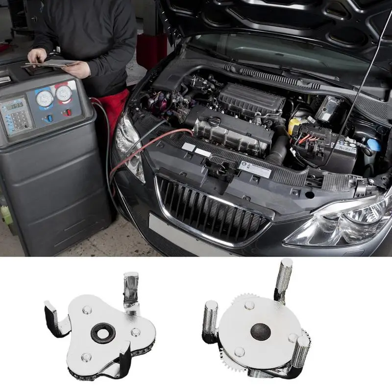 Car Oil Filter Wrench Flat Three Claw Machine Oil Filter Removal Grips Filter Sturdy Metal With Electroplating Car Accessories
Car Oil Filter Wrench Flat Three Claw Machine Oil Filter Removal Grips Filter Sturdy Metal With Electroplating Car Accessories