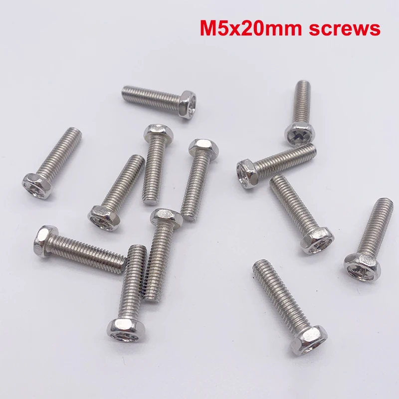 10PCS Action Camera GOPRO Three Adjustment Arms Helmet Chin Fixing 5*20 M5 Fastening Screws
10PCS Action Camera GOPRO Three Adjustment Arms Helmet Chin Fixing 5*20 M5 Fastening Screws