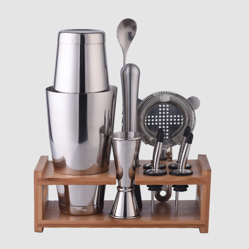 Stainless Steel Cocktail Shaker Kit Mixer Wine Martini Boston Cup Bartender Mixing Beer Drink Party Bar Tools Set 600ML/800ML
Stainless Steel Cocktail Shaker Kit Mixer Wine Martini Boston Cup Bartender Mixing Beer Drink Party Bar Tools Set 600ML/800ML