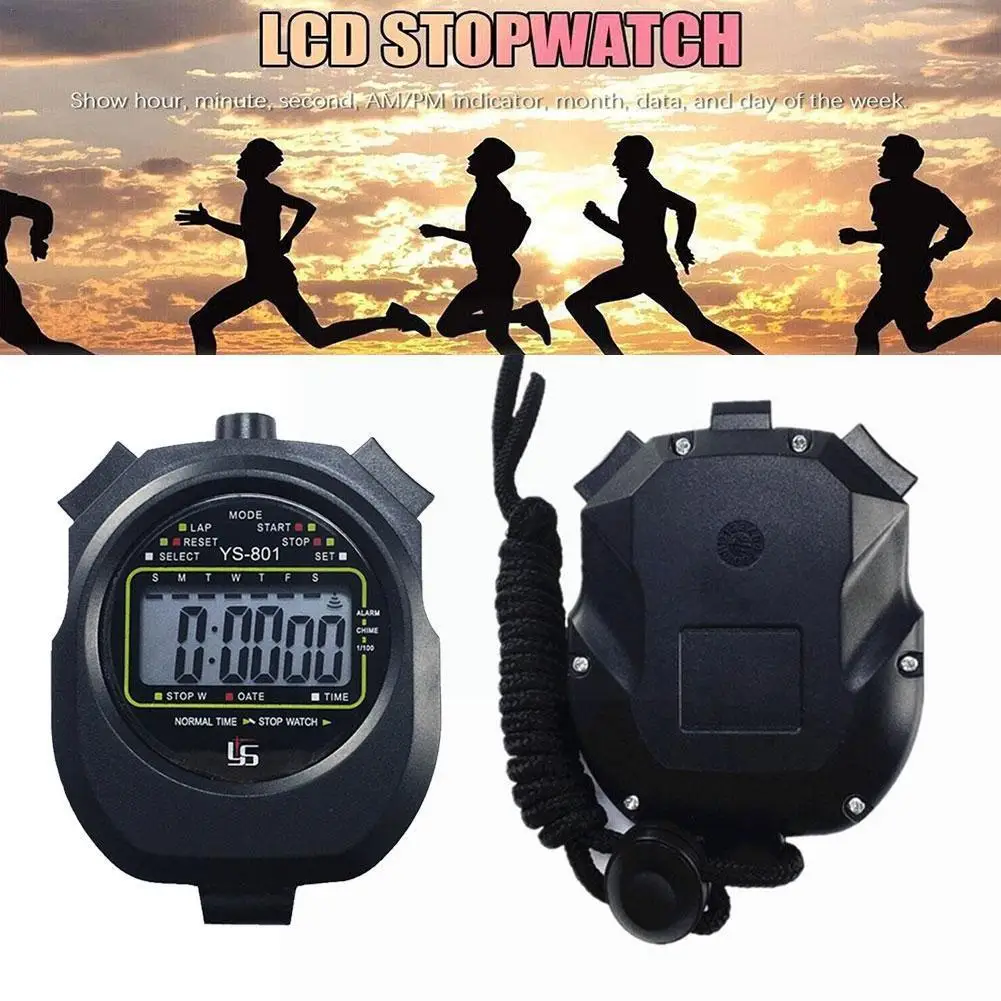 New Waterproof Digital Lcd Stopwatch Chronograph Timer Sports Alarm Running Training Swimming Stopwatch Counter Counter Fit B0m5
New Waterproof Digital Lcd Stopwatch Chronograph Timer Sports Alarm Running Training Swimming Stopwatch Counter Counter Fit B0m5