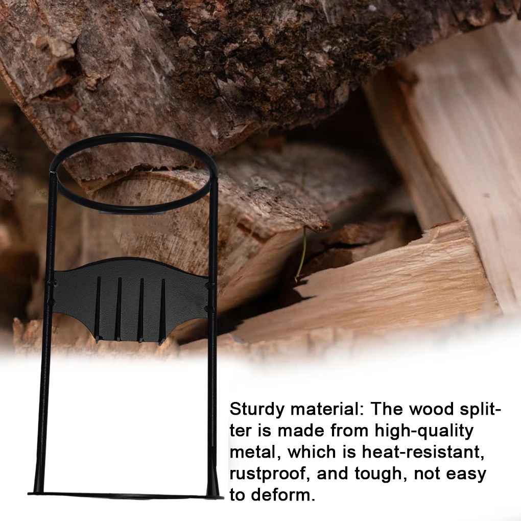 Metal Wood Splitter Stand Camping Wedge Indoor Distributor Equipment Cracker Splitting Decor Holder Frame Ornament
Metal Wood Splitter Stand Camping Wedge Indoor Distributor Equipment Cracker Splitting Decor Holder Frame Ornament