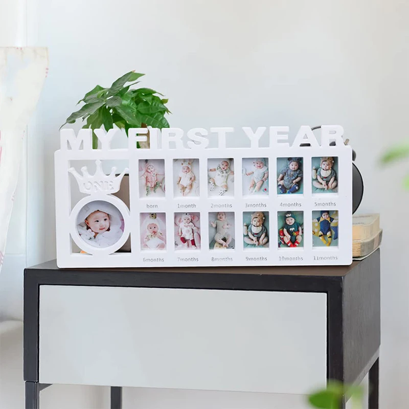1Pc Infant First Year Picture Frame 12 Month Baby Milestone Photo Frame & MY FIRST YEAR Pictures Display Growing Memory Decor
1Pc Infant First Year Picture Frame 12 Month Baby Milestone Photo Frame & MY FIRST YEAR Pictures Display Growing Memory Decor