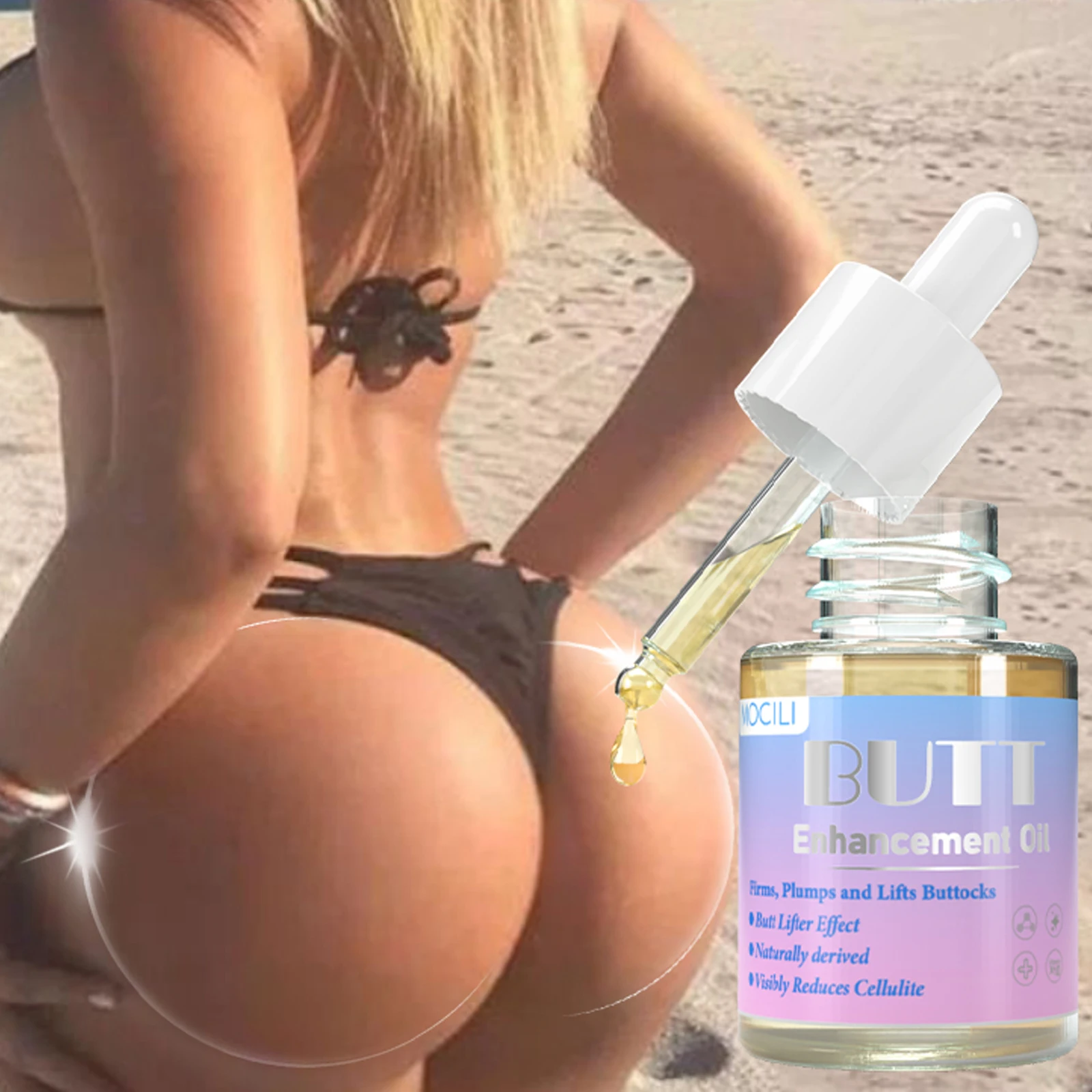 Butt Enhancement Massage Essential Oil Hip Enlargement Lift Up Buttock Effective Lifting Firming Plump Shaping Essential Oil
Butt Enhancement Massage Essential Oil Hip Enlargement Lift Up Buttock Effective Lifting Firming Plump Shaping Essential Oil