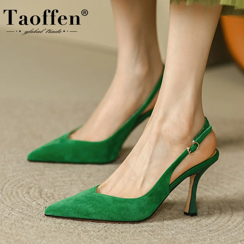 Taoffen 2022 Women'S Sandals Thin High Heels Shalllow Shoes Woman Sexy Summer Casual Fashion Ins Female Footwear Size 34-43
Taoffen 2022 Women'S Sandals Thin High Heels Shalllow Shoes Woman Sexy Summer Casual Fashion Ins Female Footwear Size 34-43