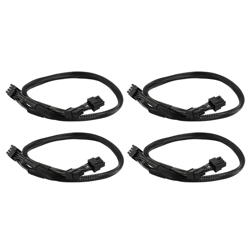 4Pcs PSU 8Pin To Dual 8Pin(6+2) Pin Pcie Modular Power Supply Cable For EVGA Supernova G2 G3 P2 T2 GS 650 750 850 1000 
4Pcs PSU 8Pin To Dual 8Pin(6+2) Pin Pcie Modular Power Supply Cable For EVGA Supernova G2 G3 P2 T2 GS 650 750 850 1000