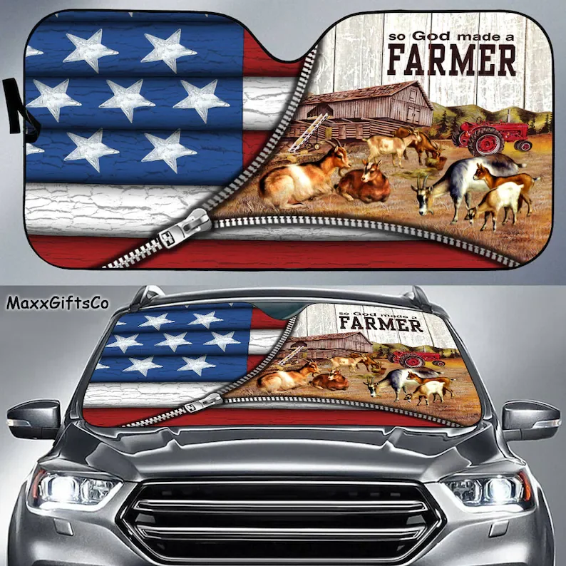 Goats Car Sun Shade, Goats Windshield, Goats Sunshade, Goats Car Accessories, Car Decoration, Gift For Dad, Mom
Goats Car Sun Shade, Goats Windshield, Goats Sunshade, Goats Car Accessories, Car Decoration, Gift For Dad, Mom