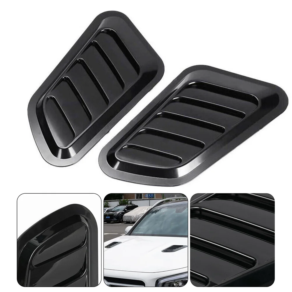 For Car Decorative Cover Trim Air Vents ABS Plastic Air Flow Intake Hood Car Accessories Decoration Gloss Black
For Car Decorative Cover Trim Air Vents ABS Plastic Air Flow Intake Hood Car Accessories Decoration Gloss Black